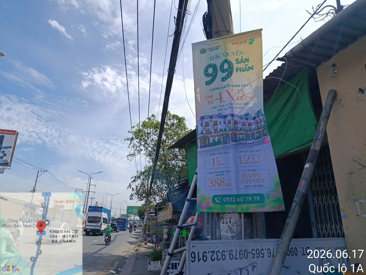 Dịch vụ treo cờ phướn quảng cáo