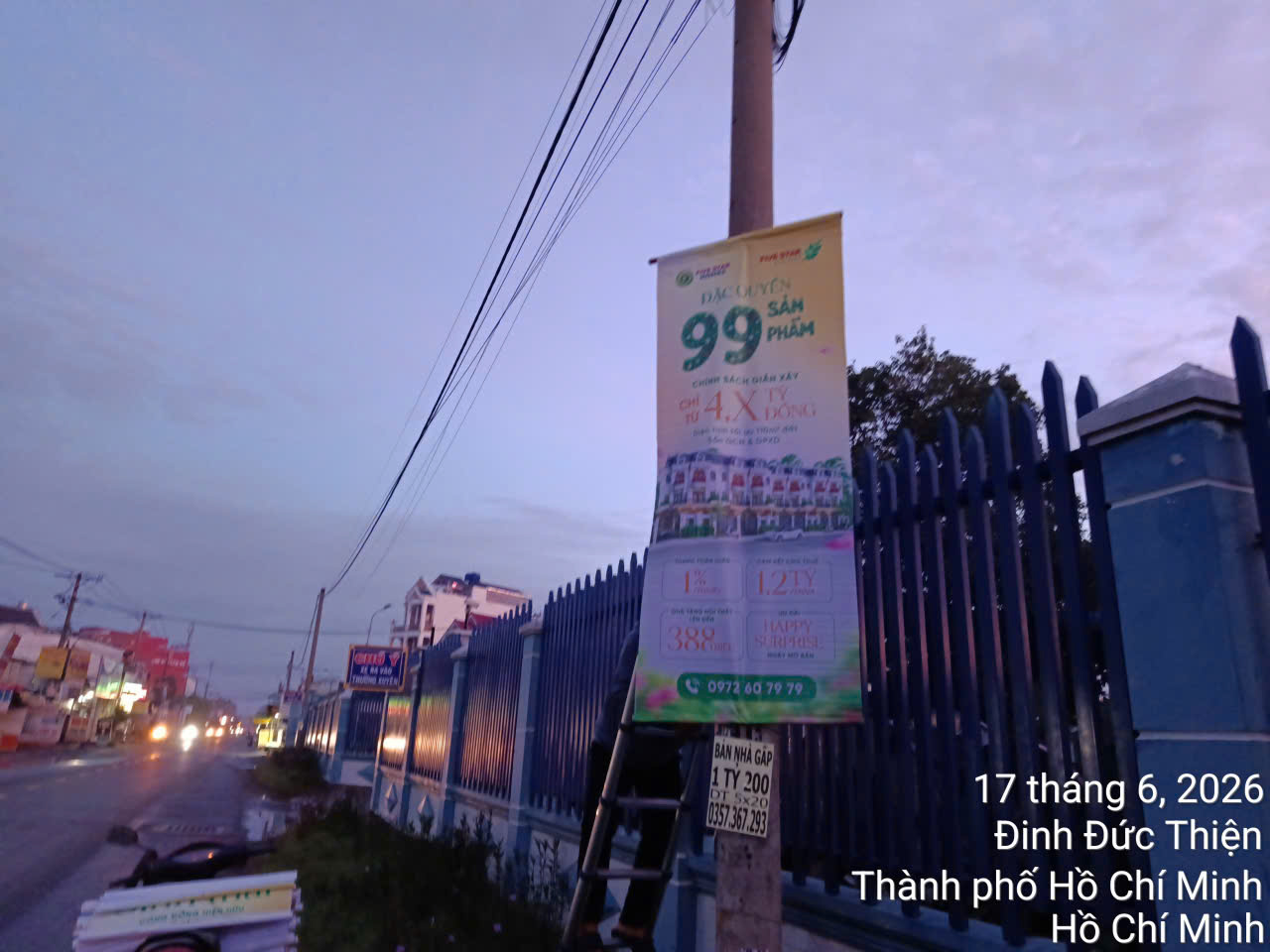 Dịch vụ treo cờ phướn khai trương