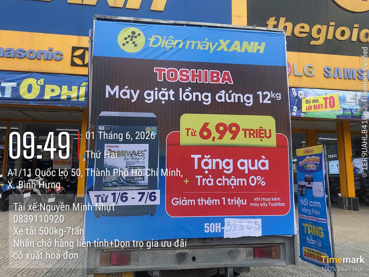 Quảng cáo xe taxi