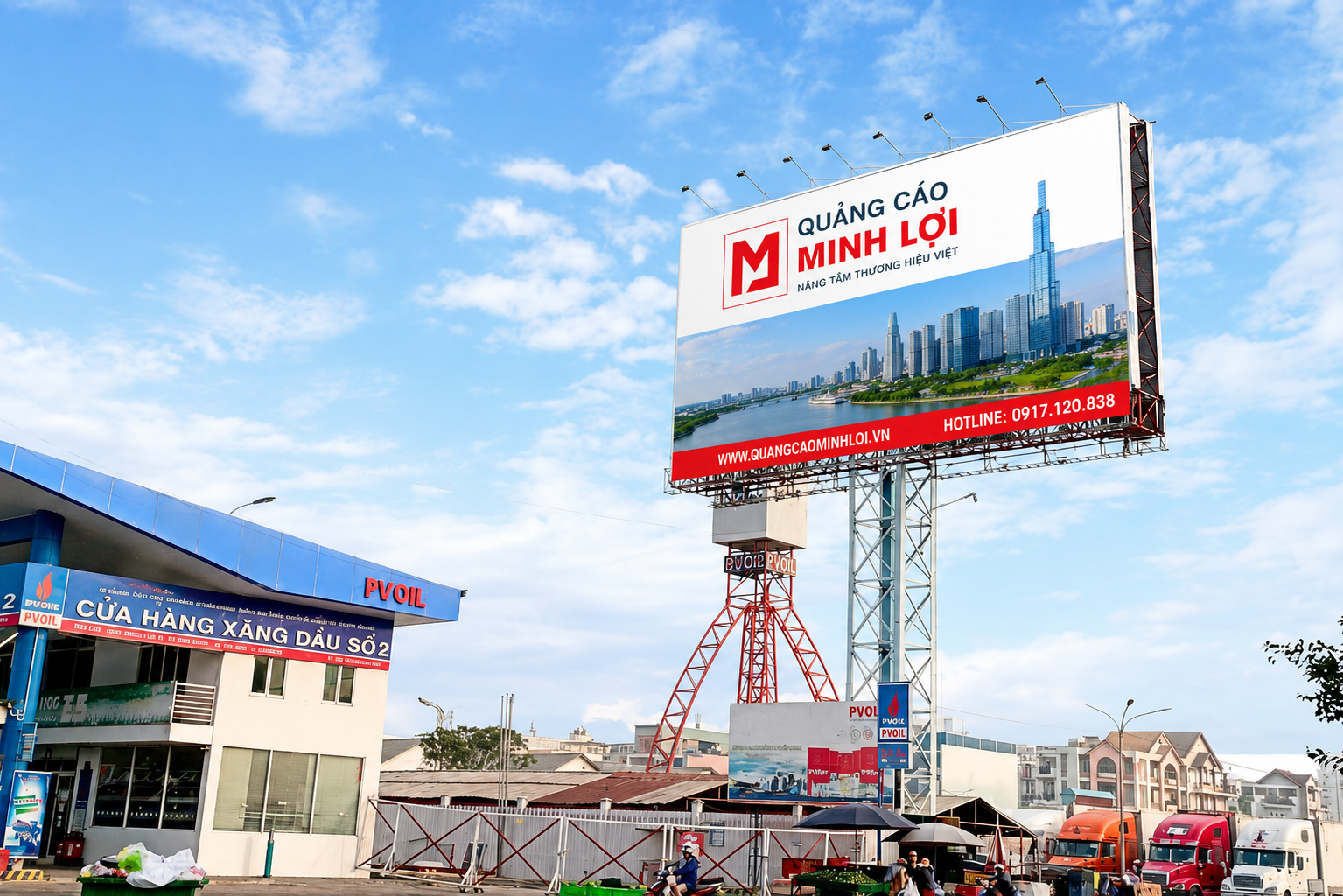 Billboard Chợ Đầu Mối Thủ Đức TPHCM