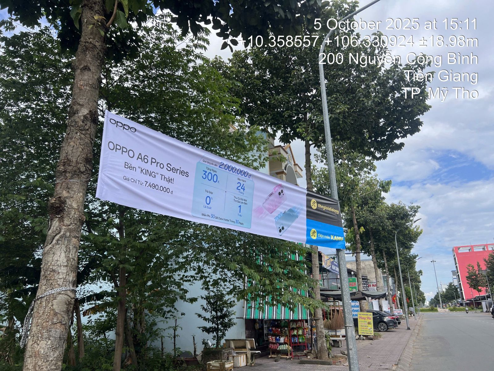Treo băng rôn khai trương