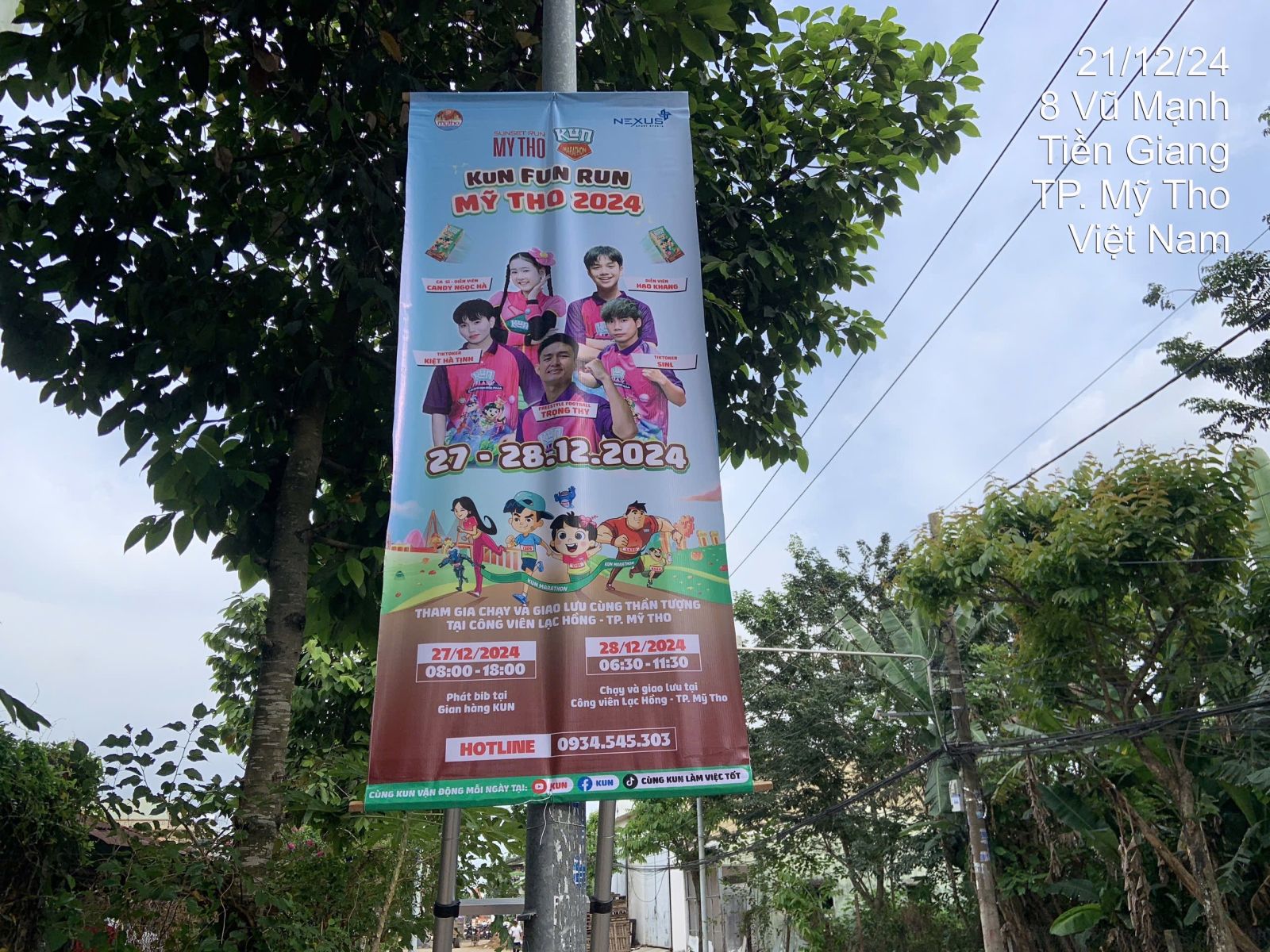 Treo cờ phướn Đồng Nai