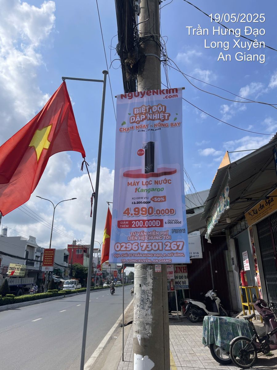 Treo cờ phướn TP Quy Nhơn
