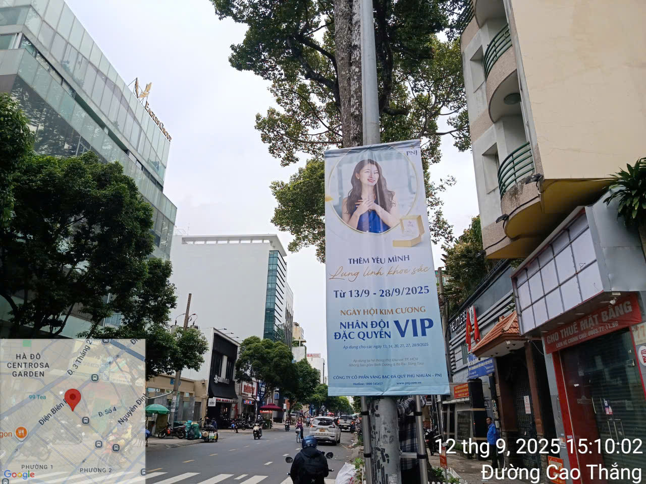 Treo cờ phướn khai trương