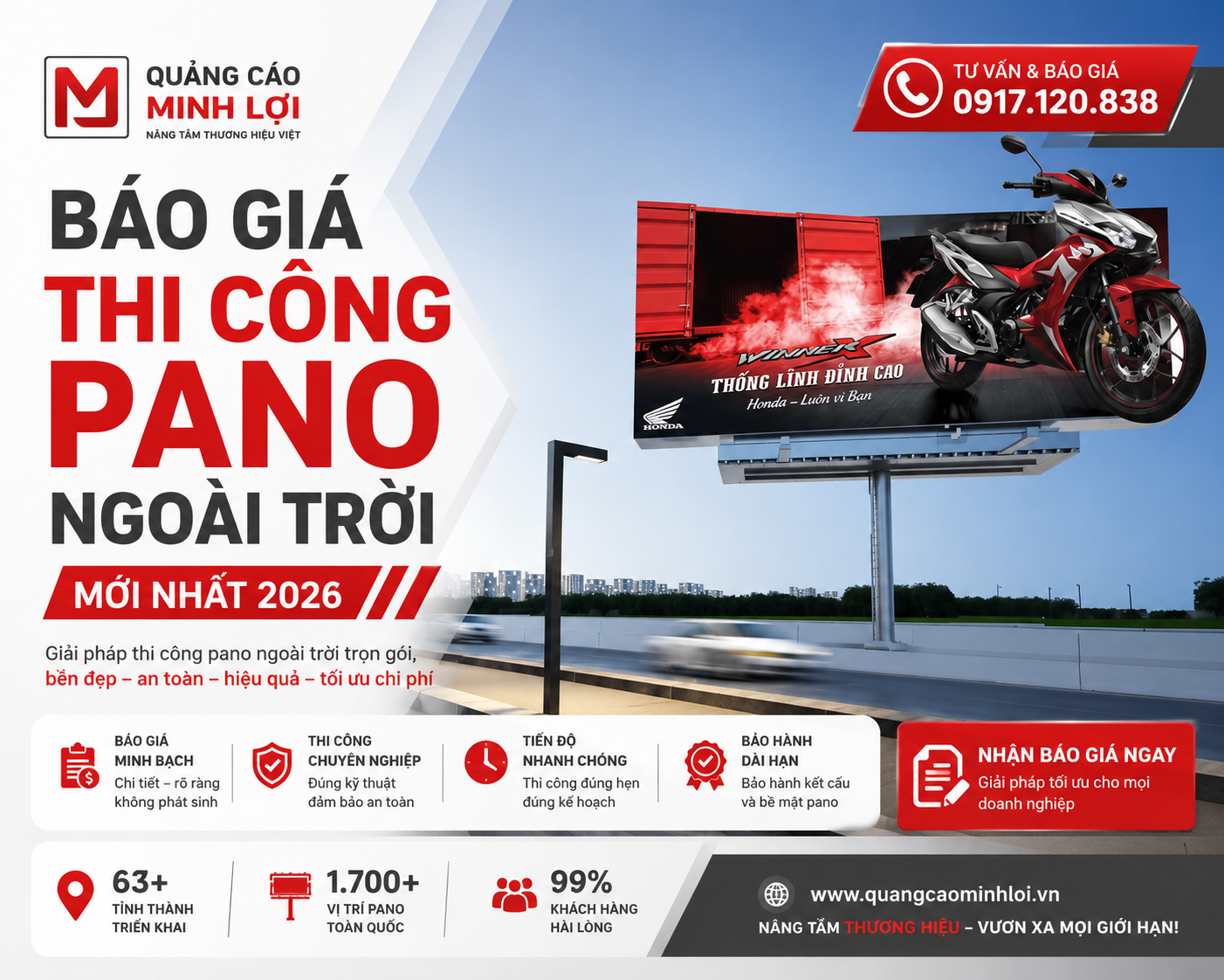 Báo Giá Thi Công Pano Quảng Cáo
