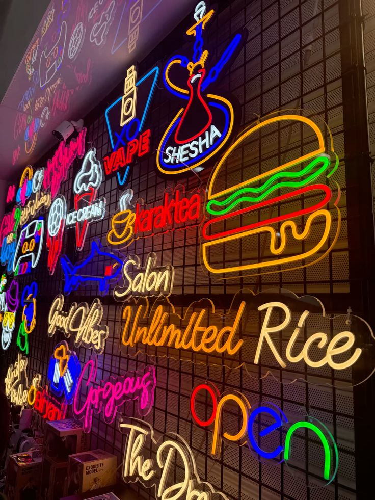 Biển led neon